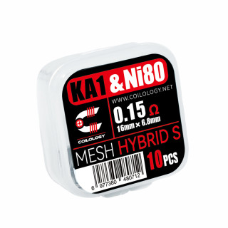 Mesh Pletivo Coilology Hybrid S (0.15ohm) (10ks)