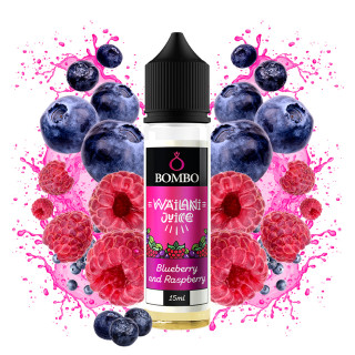 Příchuť Bombo Wailani Juice S&V: Blueberry and Raspberry (Borůvka a malina) – 15ml