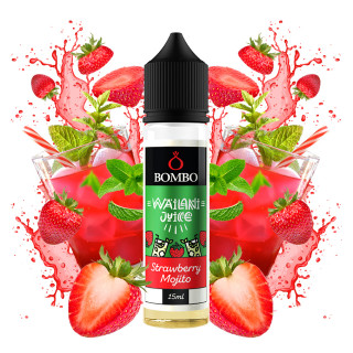 Příchuť Bombo Wailani Juice S&V: Strawberry Mojito (Jahodové mojito) – 15ml