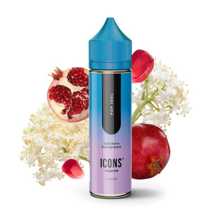 Příchuť ProVape Icons S&V: Pop Idol (Černý bez, granátové jablko) – 10ml