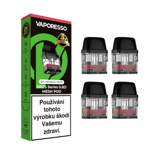 Vaporesso XROS Series Top Fill 2ml náhradní cartridge 4ks – 1,0ohm