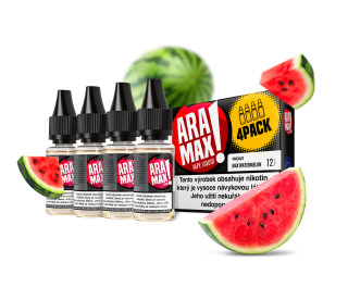 Aramax Max Watermelon (Meloun vodní) 4x10ml – 12mg, U