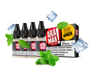 Aramax Max Menthol (Mentol) 4x10ml – 6mg, U