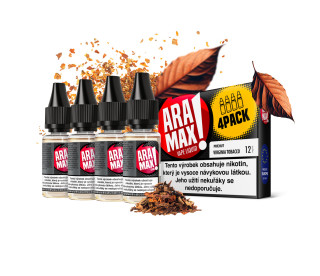Aramax Virginia Tobacco (Virginský tabák) 4x10ml – 12mg, U