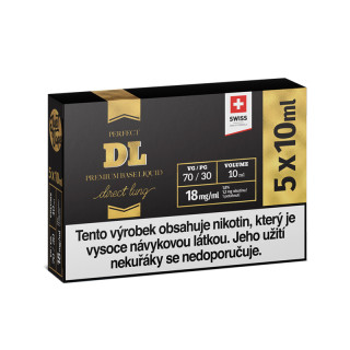 JustVape DL Booster (70VG/30PG) 5x10ml / 18mg – 18mg, R – SN-DIY5695