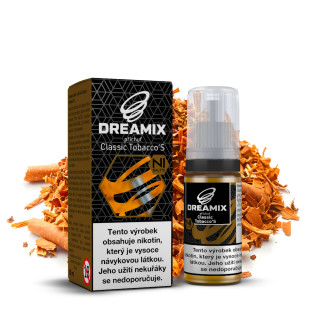 Dreamix Salt Classic Tobacco (Klasický tabák) 10ml – 10mg, U