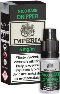 Nikotinová báze IMPERIA Dripper PG30-VG70 10 ml-6 mg balení 1 ks