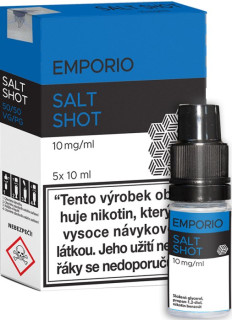 Emporio Booster SALT SHOT Fifty 5x10 ml 10 mg balení 5 ks