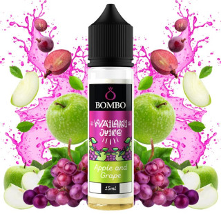 Příchuť Bombo Wailani Juice S&V 15 ml Apple and Grape (Jablko a hroznové víno)
