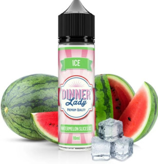 Příchuť Dinner Lady S&V Ice 10 ml Watermelon Slices Ice