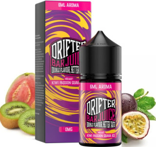 Příchuť Drifter Bar Juice S&V 6 ml Kiwi Passionfruit Guava Ice