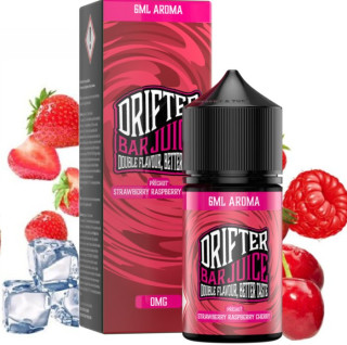 Příchuť Drifter Bar Juice S&V 6 ml Strawberry Raspberry Cherry