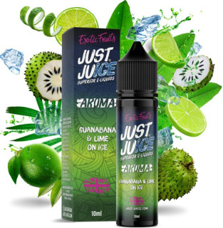 Příchuť Just Juice S&V 10 ml Guanabana & Lime On Ice