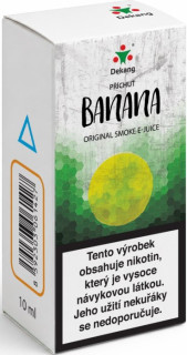 Liquid Dekang Banana 10 ml - 3 mg (Banán)
