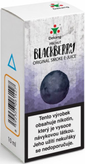 Liquid Dekang Blackberry 10 ml - 16 mg (Ostružina)