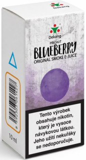 Liquid Dekang Blueberry 10 ml - 16 mg (Borůvka)