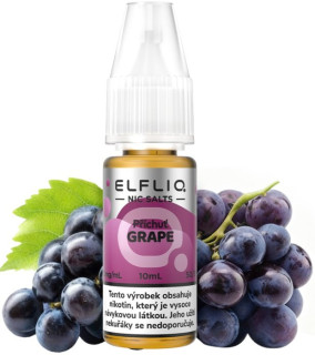 Liquid ELFLIQ Nic SALT Grape 10 ml - 10 mg