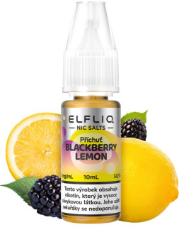 Liquid ELFLIQ Nic SALT Blackberry Lemon 10 ml - 20 mg