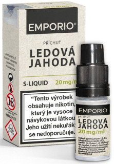 Liquid EMPORIO SALT Ledová Jahoda 10 ml - 20 mg