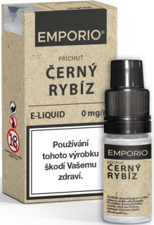 Liquid EMPORIO Černý Rybíz 10 ml - 0 mg