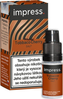 Liquid IMPRESS SALT Tobacco Cherry 10 ml - 10 mg