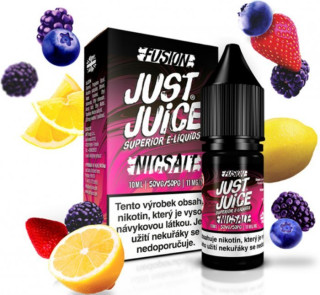 Liquid Just Juice SALT Fusion Lemon Berry (Lesní ovoce s citronem) 10 ml - 11 mg