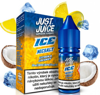 Liquid Just Juice SALT ICE Citron & Coconut 10 ml - 11 mg