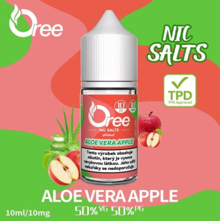 Liquid Oree SALT Aloe Vera Apple - Aloe Vera Jablko 10 ml - 10 mg