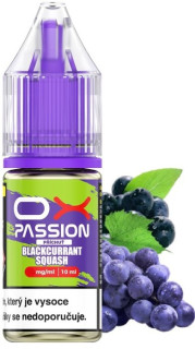 Liquid OXVA OX PASSION Salts Blackcurrant Squash 10 ml - 20 mg