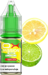 Liquid OXVA OX PASSION Salts Lemon Lime 10 ml - 10 mg
