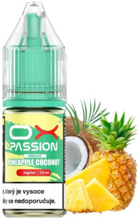 Liquid OXVA OX PASSION Salts Pineapple Coconut 10 ml - 10 mg