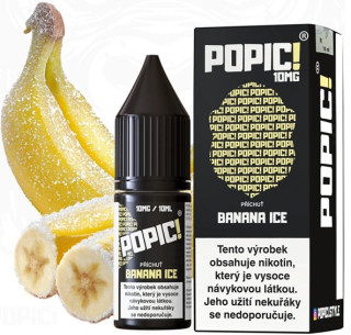 Liquid POPIC! Salt Banana Ice 10 ml-10 mg
