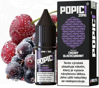 Liquid POPIC! Salt Cherry Blackcurrant 10 ml-20 mg