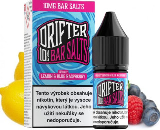 Liquid Drifter Bar Salts Lemon and Blue Raspberry Ice 10 ml - 10 mg