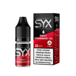 E-liquid SYX - 10mg/10ml - Sweet Strawberry Ice