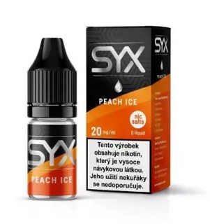 E-liquid SYX - 20mg/10ml - Peach Ice
