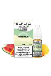 E-liquid ELFLIQ - Triple Melon 10ml/20mg