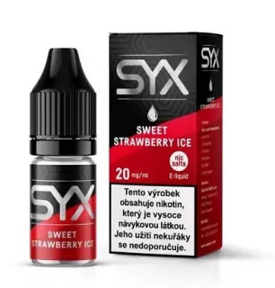E-liquid SYX - 20mg/10ml - Sweet Strawberry Ice
