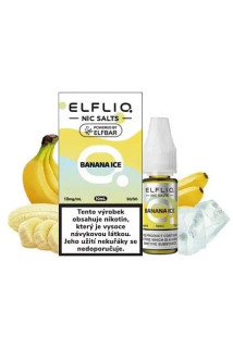 E-liquid ELFLIQ - Banana Ice 10ml/20mg