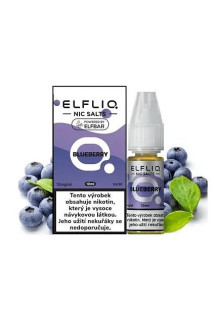 E-liquid ELFLIQ - Blueberry 10ml/20mg