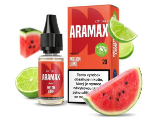 E-liquid Aramax Salt - Melon Lime 10ml/20mg