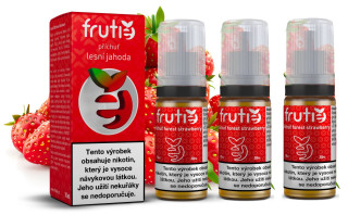 E-liquid Frutie - Lesní jahoda (Forest Strawberry) 3x10ml – 2mg