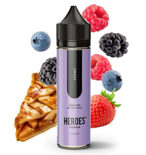 Příchuť ProVape Heroes Shake and Vape Bruce Vapes - Zorro (Jablečný koláč s lesním ovocem) 10ml