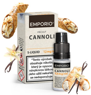 E-liquid Emporio SALT Cannoli (Trubička s vanilkovým krémem) 10ml – 12mg