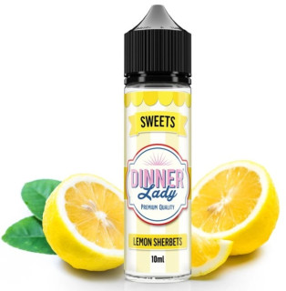 Příchuť Dinner Lady S&V Sweets - Lemon Sherbet (Jedinečná citrónová chuť) 10ml