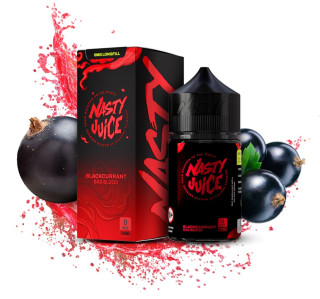 Příchuť Nasty Juice - Double Fruity S&V Bad Blood (Mix černého rybízu) 10ml