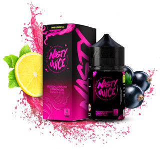 Příchuť Nasty Juice - Double Fruity S&V Wicked Haze (Osvěžující černý rybíz) 10ml