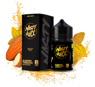 Příchuť Nasty Juice - Tobacco S&V Tobacco Gold (Výběrový tabák s mandlovou dochutí) 10ml