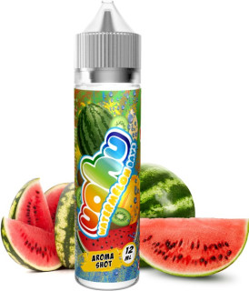 Příchuť UAHU Shake and Vape - Watermelon Days (Kombinace vodního melounu a kiwi) 12ml