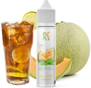 Příchuť KTS Tea Shake and Vape - Melone (Žlutý meloun a jemná chuť bílého čaje na ledu) 10ml
